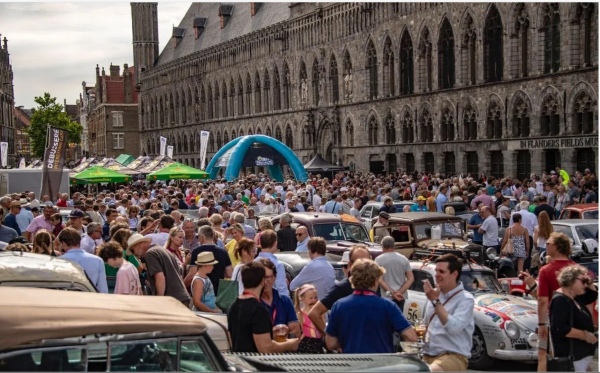 Major reception for P2P 2019 competitors in Ypres, July 6th.
